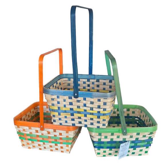 Cottondale Other - ♥️3 Large Woven Square Cottondale Easter Baskets Set